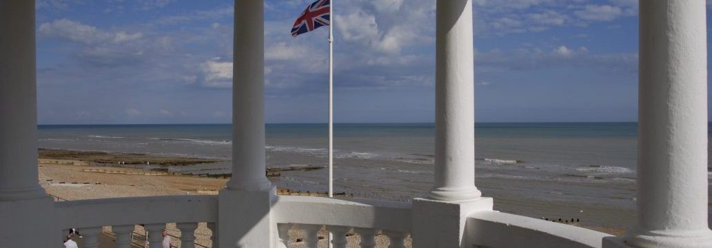 Bexhill's quintessentially sweeping south coast seascape