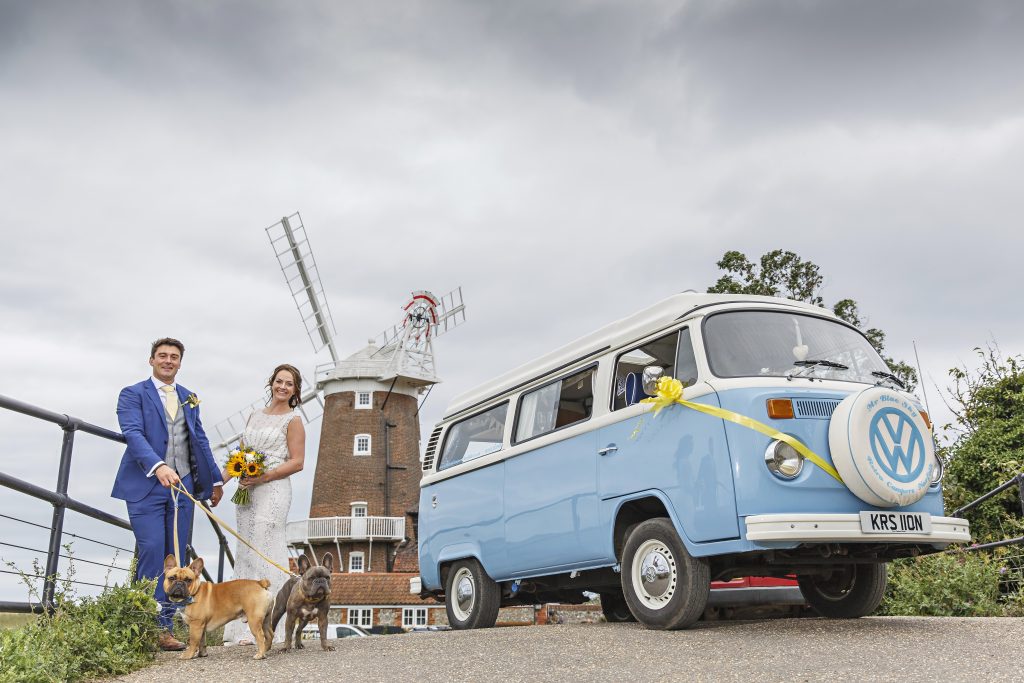 wedding in a windmill