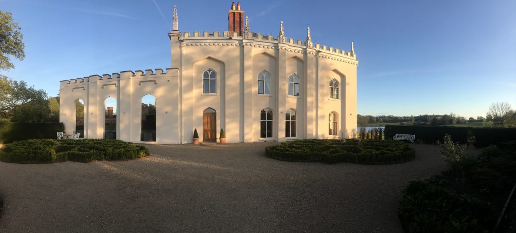 The sweeping North Wing has been lovingly restored