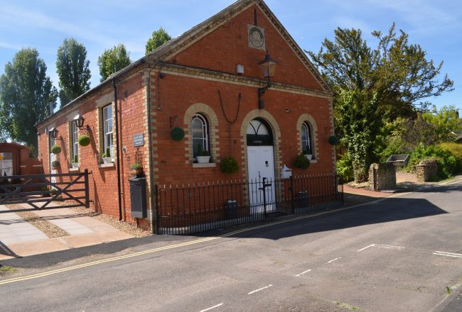 The Old Chapel is a restored Wesleyan Chapel dating back to 1879